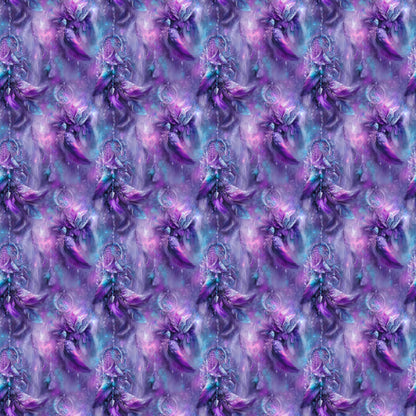 Kunstleder Boho Purple | 50x130 cm
