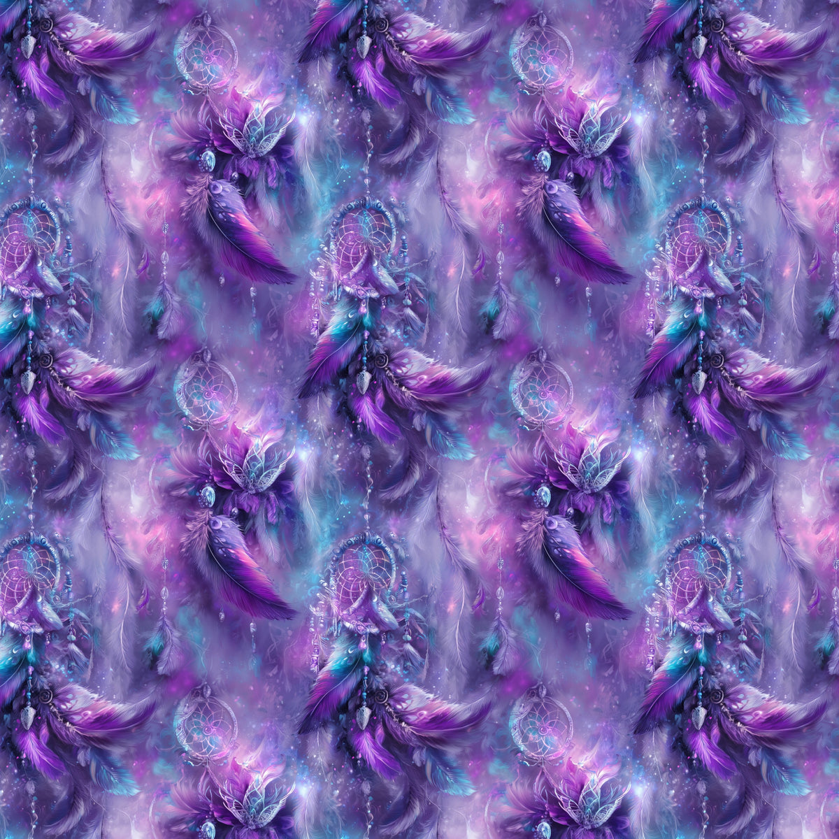 Kunstleder Boho Purple | 50x130 cm