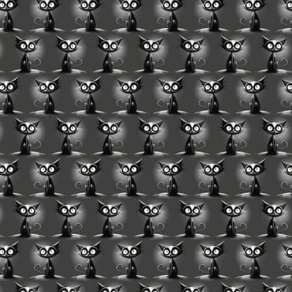 Kunstleder Grey Cat | 50x130 cm