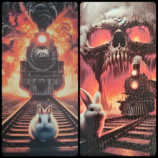 Kunstleder Panele Dark Train Collection | 25x 25cm