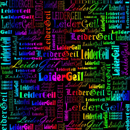 Kunstleder LeiderGeil Rainbow | 50x130 cm