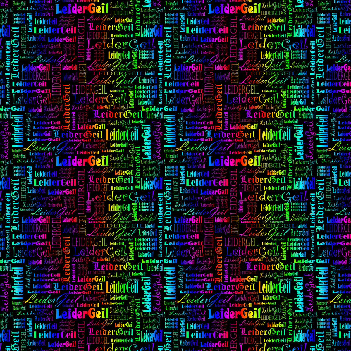 Kunstleder LeiderGeil Rainbow | 50x130 cm
