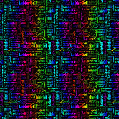 Kunstleder LeiderGeil Rainbow | 50x130 cm