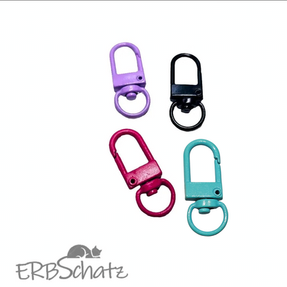 Karabiner klein Farbauswahl, 10 mm