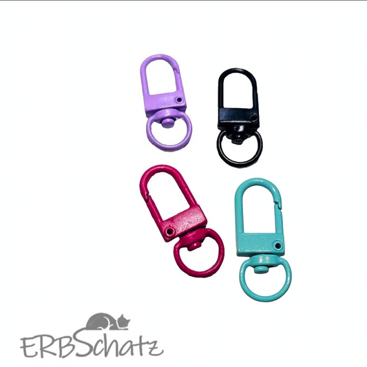 Karabiner klein Farbauswahl, 10 mm