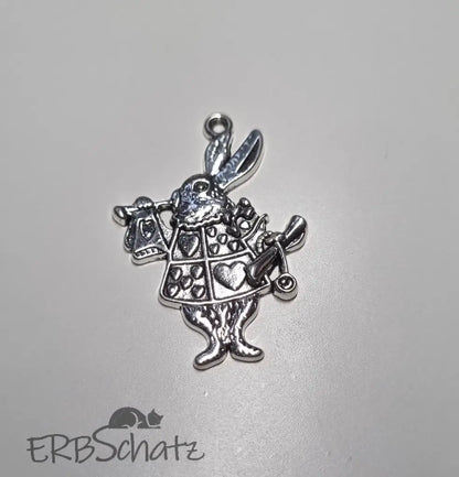 Anhänger/Charm Alice Theme - reißverschluss schieber