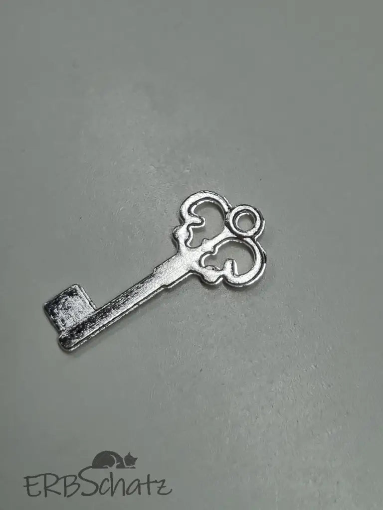 Anhänger/Charm kleiner Schlüssel - reißverschluss schieber
