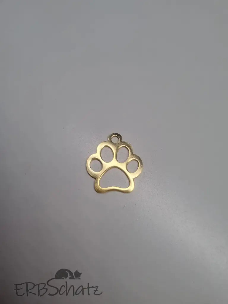 Anhänger/Charm Pfote - reißverschluss schieber