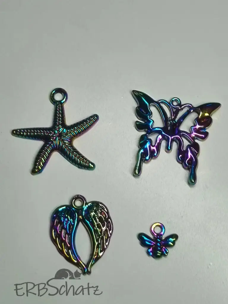 Anhänger/Charm Rainbow divers - reißverschluss schieber