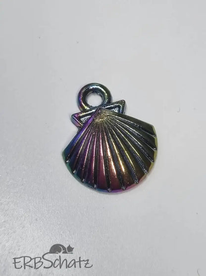 Anhänger/Charm Rainbow diverse Muscheln - reißverschluss