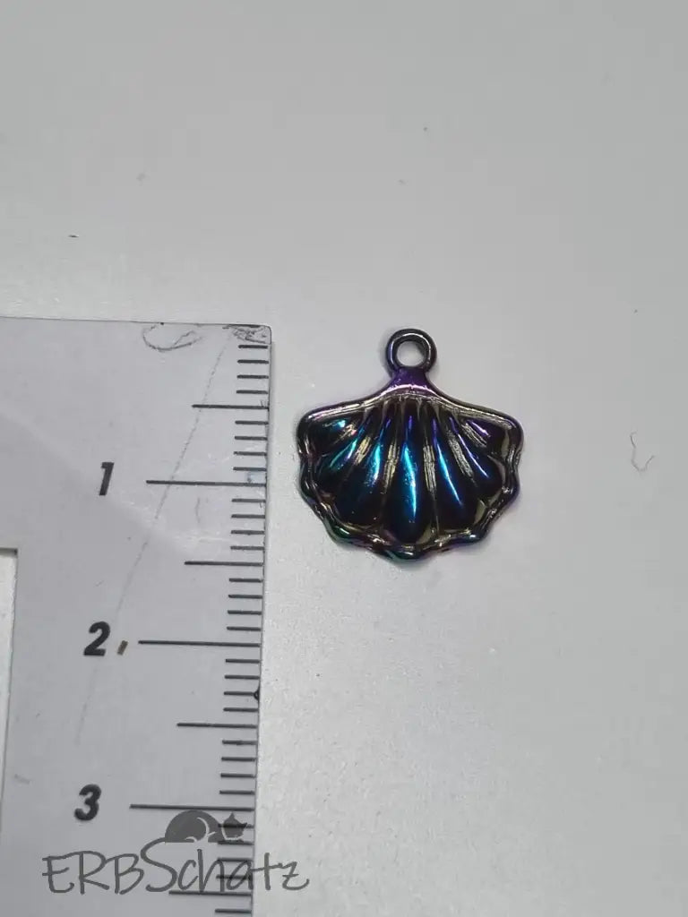 Anhänger/Charm Rainbow diverse Muscheln - reißverschluss