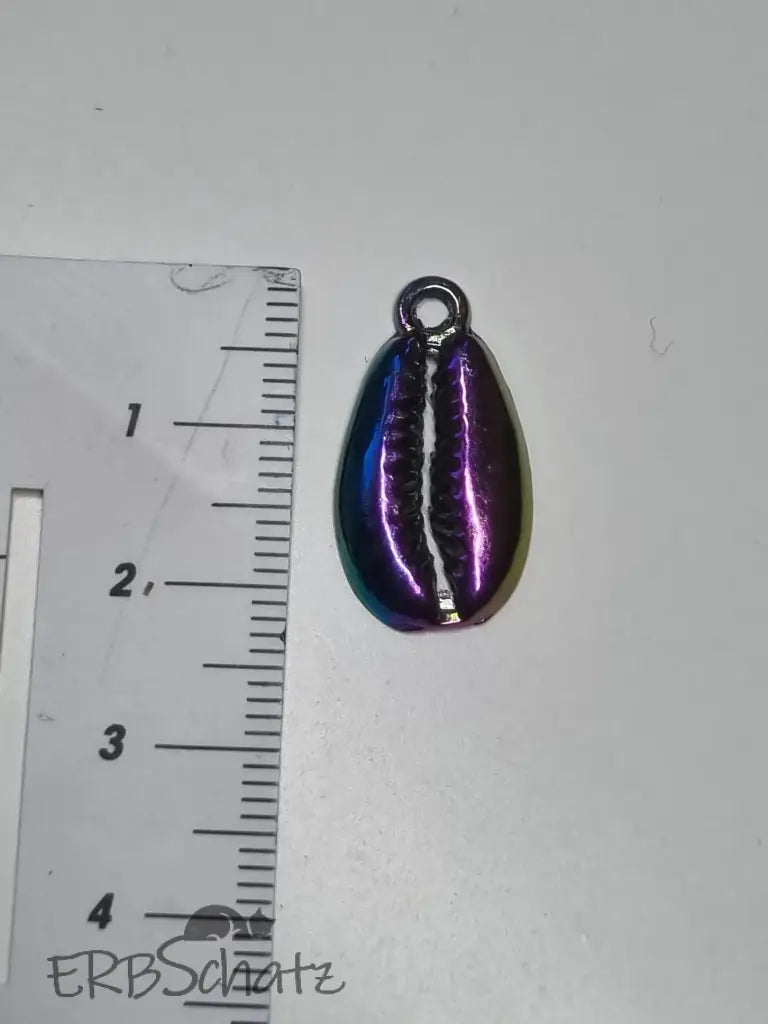 Anhänger/Charm Rainbow diverse Muscheln - reißverschluss