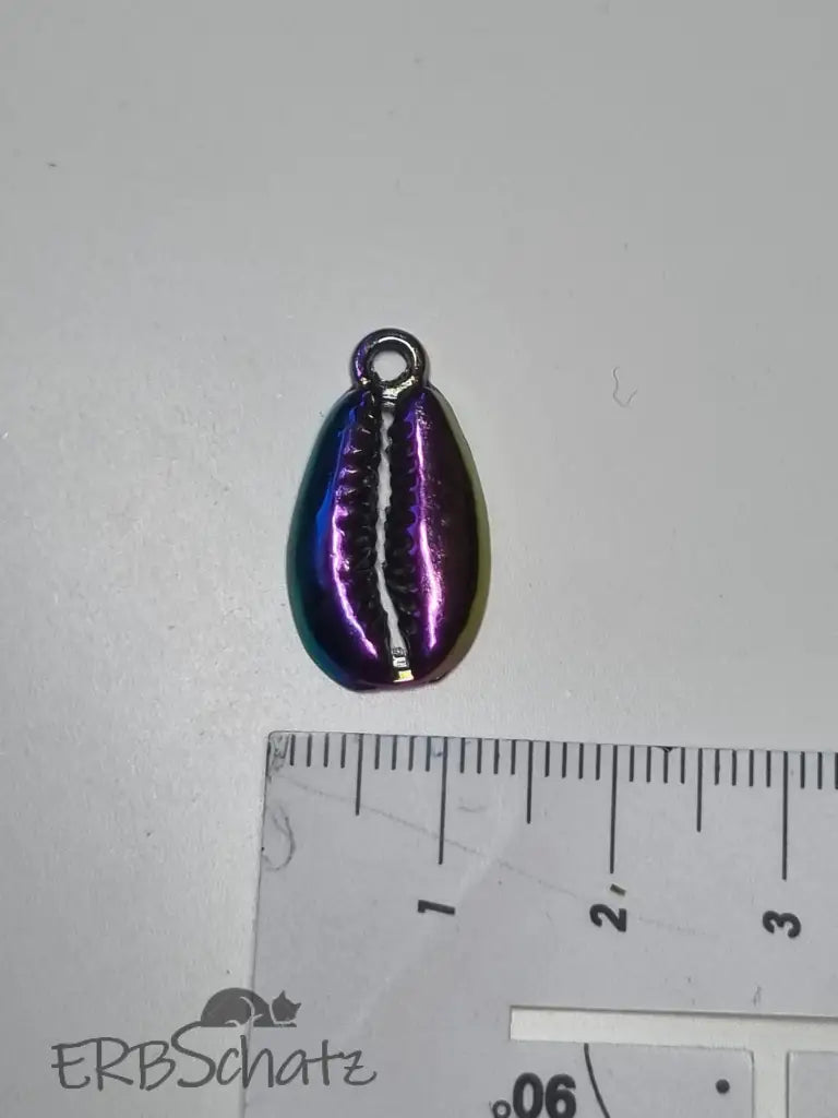 Anhänger/Charm Rainbow diverse Muscheln - reißverschluss