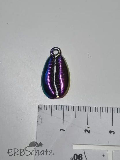 Anhänger/Charm Rainbow diverse Muscheln - reißverschluss