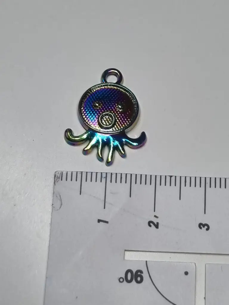 Anhänger/Charm Rainbow Kraken