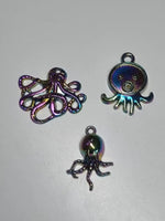 Anhänger/Charm Rainbow Kraken