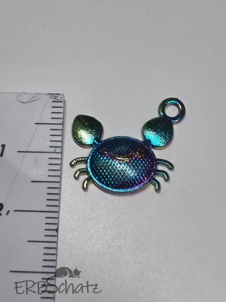 Anhänger/Charm Rainbow Ozeantiere II - reißverschluss