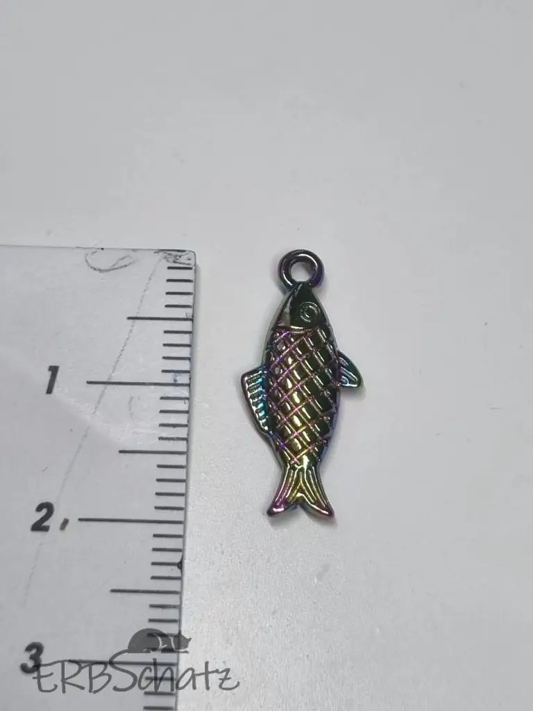 Anhänger/Charm Rainbow Ozeantiere II - reißverschluss