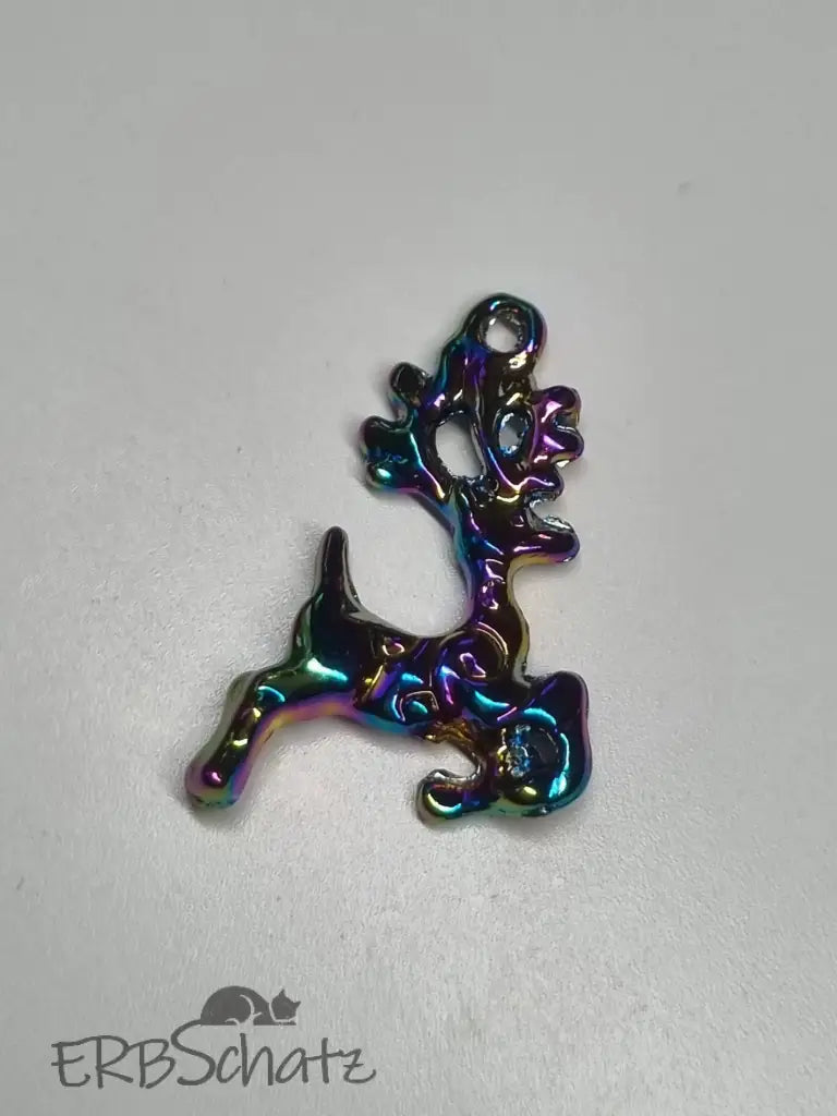 Anhänger/Charm Rainbow Tiere - reißverschluss schieber