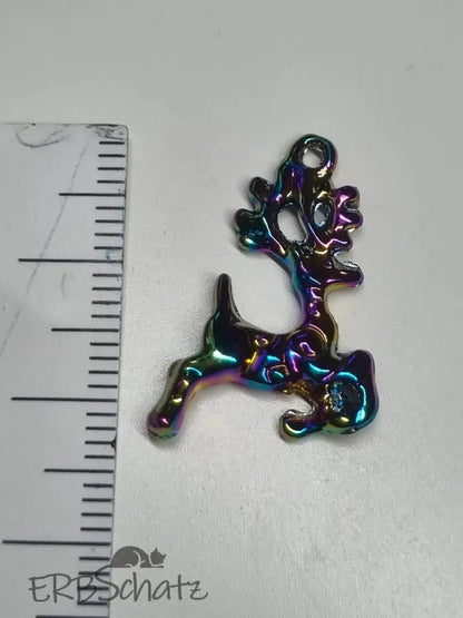 Anhänger/Charm Rainbow Tiere - reißverschluss schieber