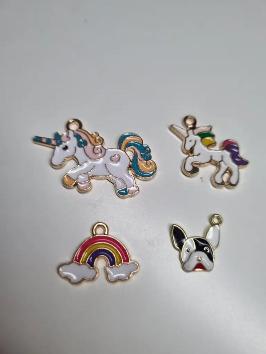 Anhänger/Charms Funny bunt