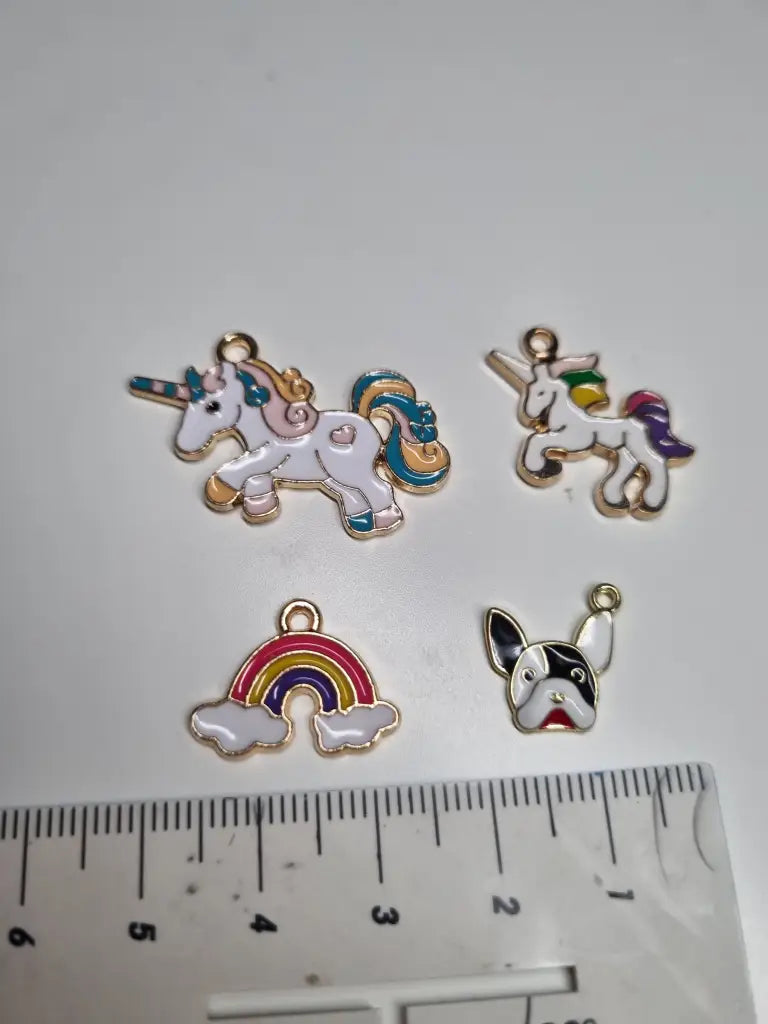 Anhänger/Charms Funny bunt