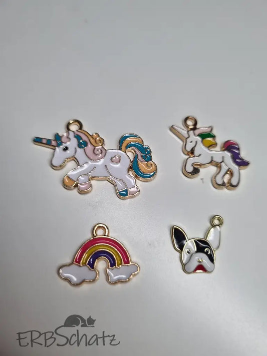 Anhänger/Charms Funny bunt - reißverschluss schieber