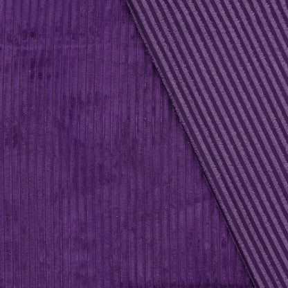 Breitcord | Farbauswahl | 1 cm Rippen Schwarz