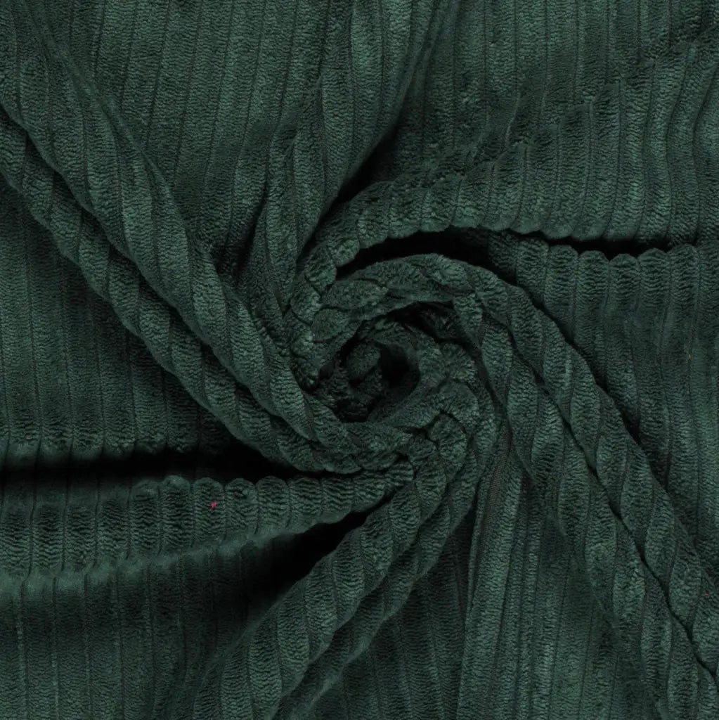 Breitcord | Farbauswahl | 1 cm Rippen Schwarz