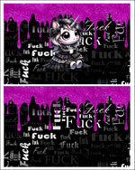 CutieMoney Duo KL Portemonnaie Panel Goth Unicorn | 16x20cm