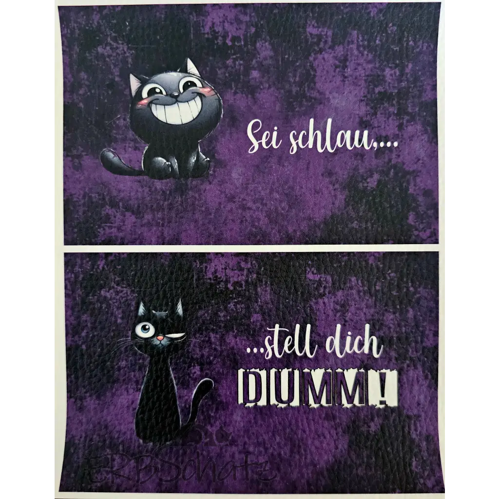 CutieMoney Duo KL Portemonnaie Panele Motiv & Spruch | 16 x