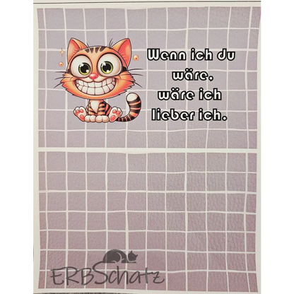 CutieMoney Duo KL Portemonnaie Panele Motiv & Spruch | 16 x