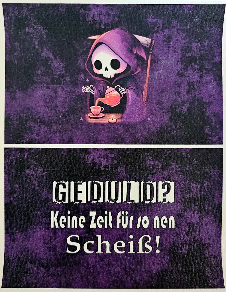 CutieMoney Duo KL Portemonnaie Panele Motiv & Spruch | 16 x