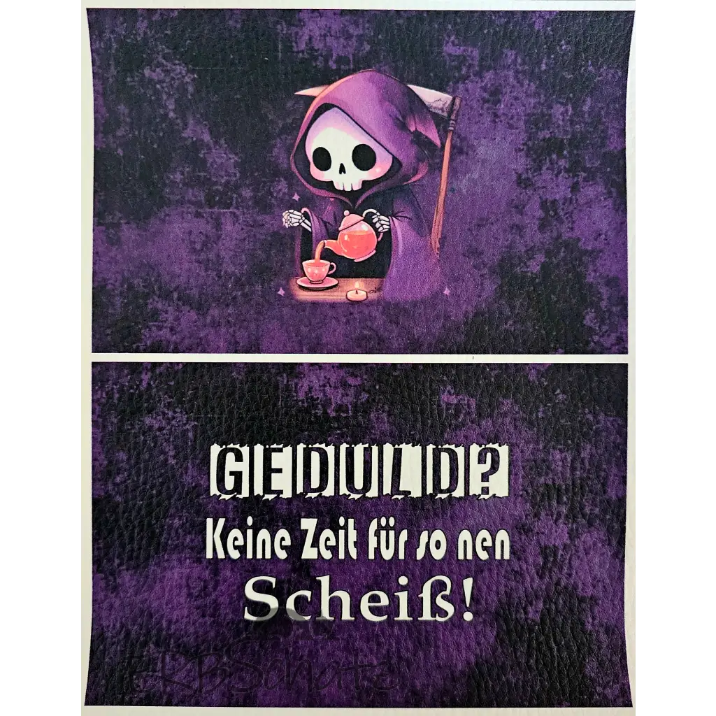 CutieMoney Duo KL Portemonnaie Panele Motiv & Spruch | 16 x