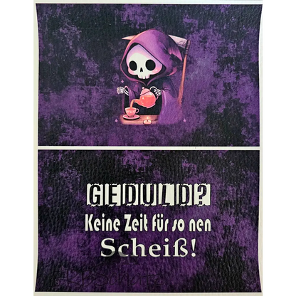 CutieMoney Duo KL Portemonnaie Panele Motiv & Spruch | 16 x