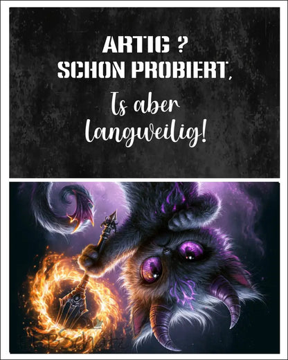 CutieMoney Duo KL Portemonnaie Panele Unartig/Artig
