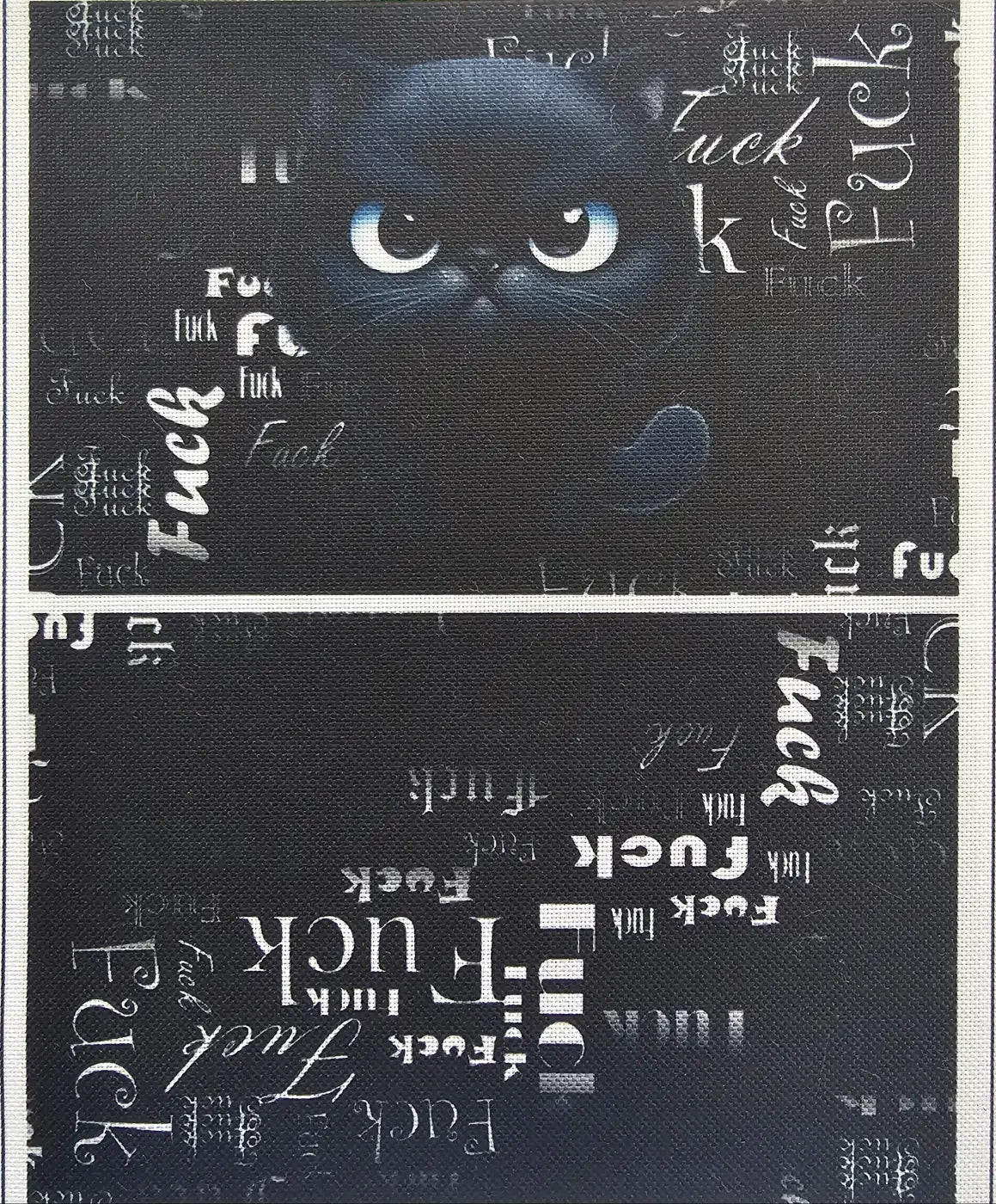 CutieMoney Oxford Duo Portemonnaie Panele | Grumpy Animals