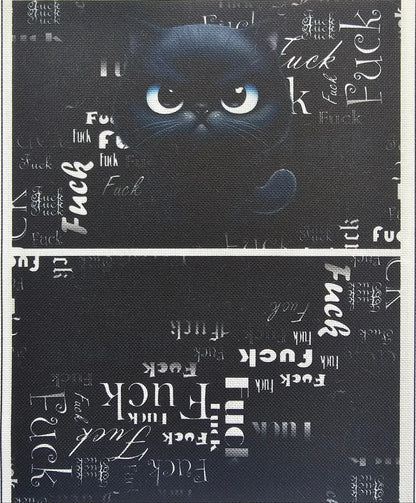 CutieMoney Oxford Duo Portemonnaie Panele | Grumpy Animals