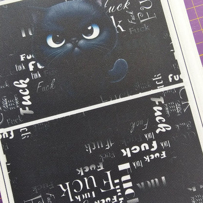 CutieMoney Oxford Duo Portemonnaie Panele | Grumpy Animals