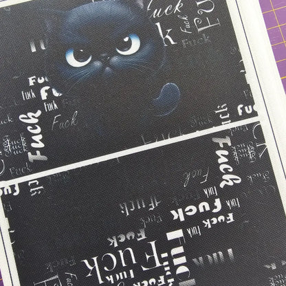 CutieMoney Oxford Duo Portemonnaie Panele | Grumpy Animals
