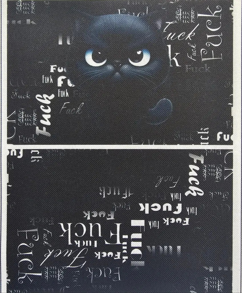 CutieMoney Oxford Duo Portemonnaie Panele | Grumpy Animals