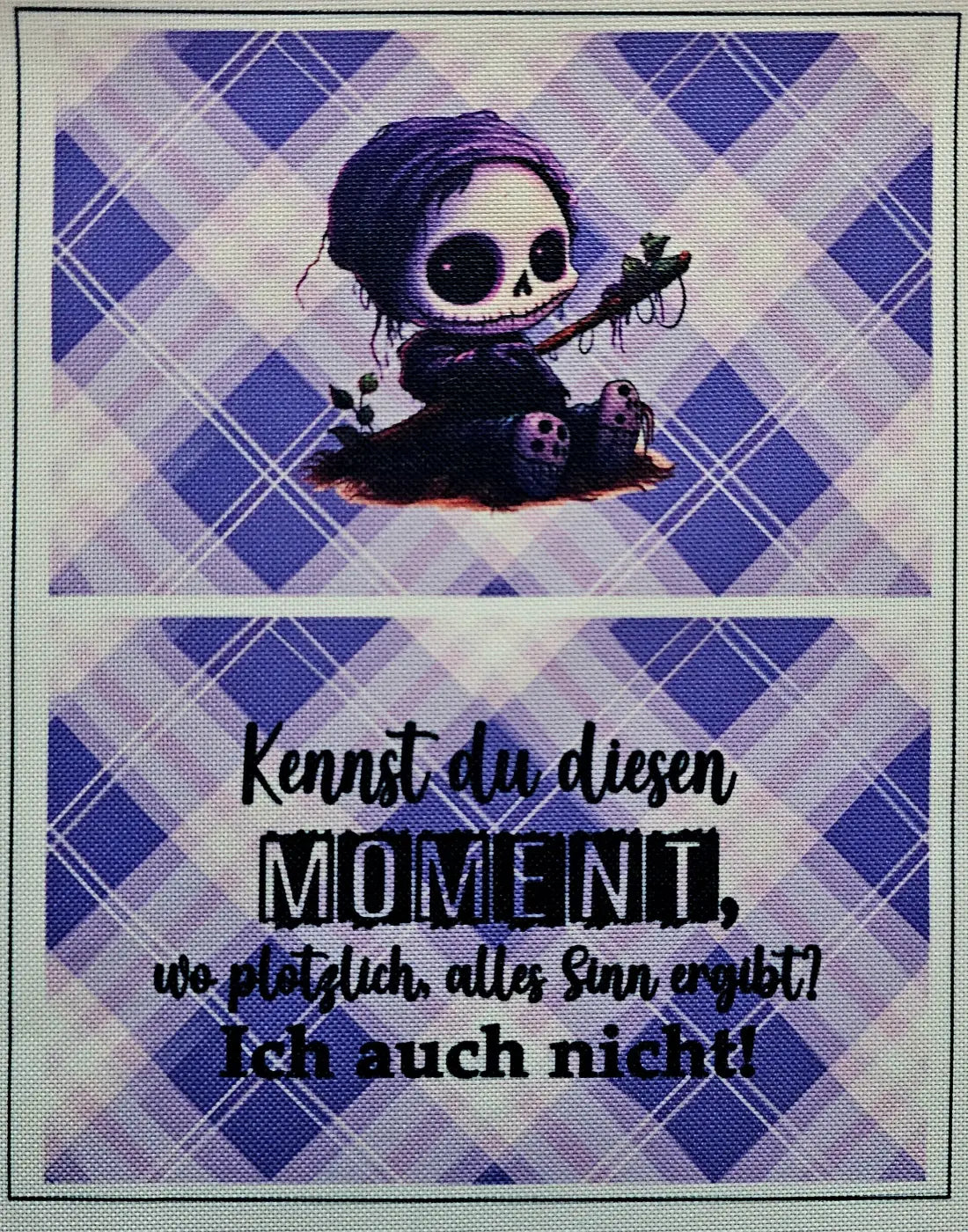 CutieMoney Oxford Duo Portemonnaie Panele Motiv & Spruch