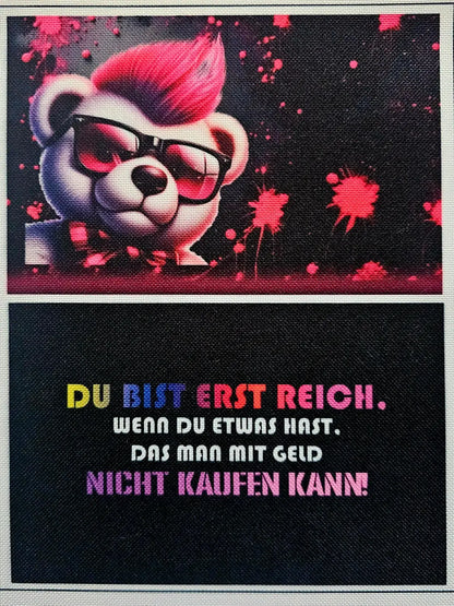 CutieMoney Oxford Duo Portemonnaie Panele Motiv & Spruch