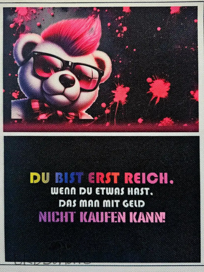 CutieMoney Oxford Duo Portemonnaie Panele Motiv & Spruch