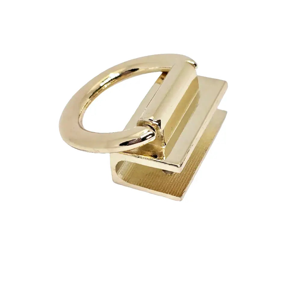 D-Ring anschraubbar Gold