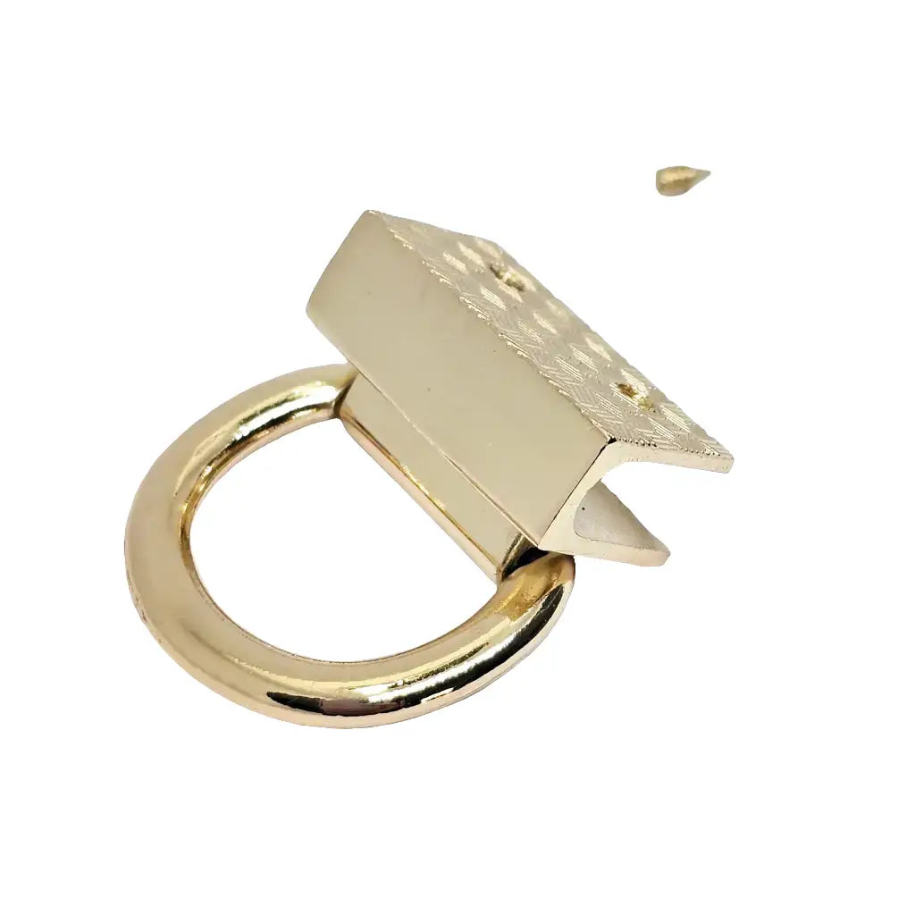 D-Ring anschraubbar Gold
