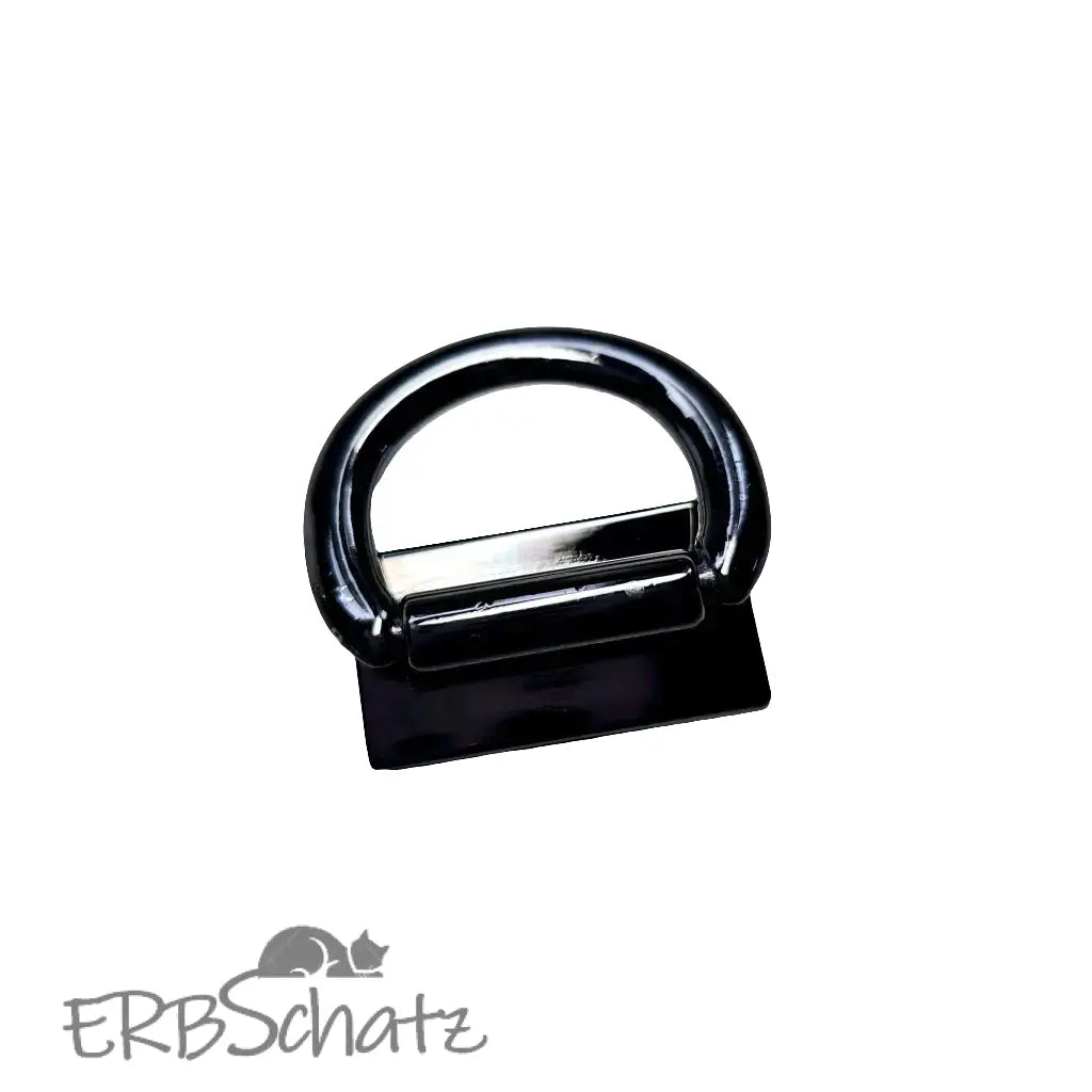 D-Ring anschraubbar - Gun Metal