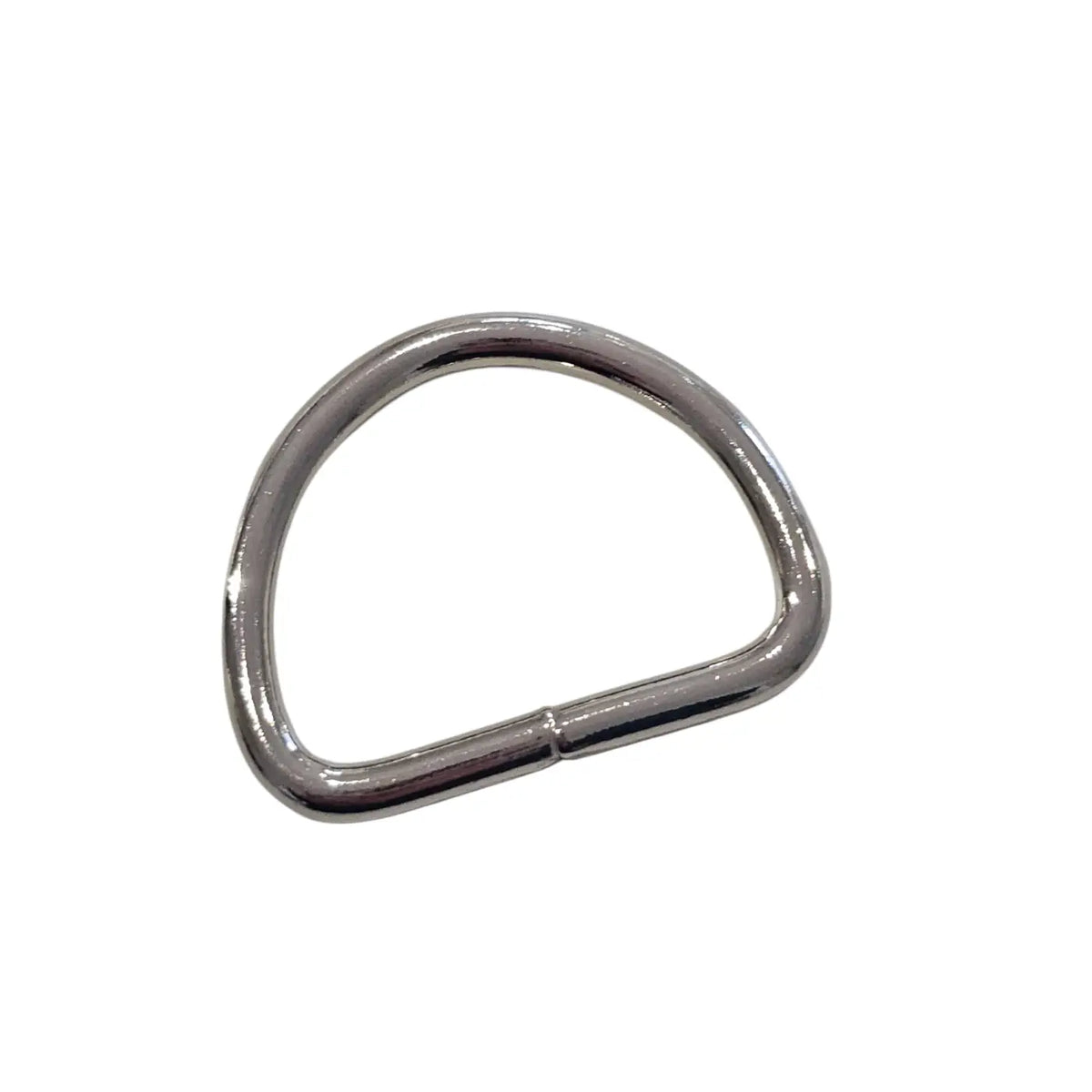 D-Ring Silber Neu | Bruchlast 180 kg | für 25mm Gurtband