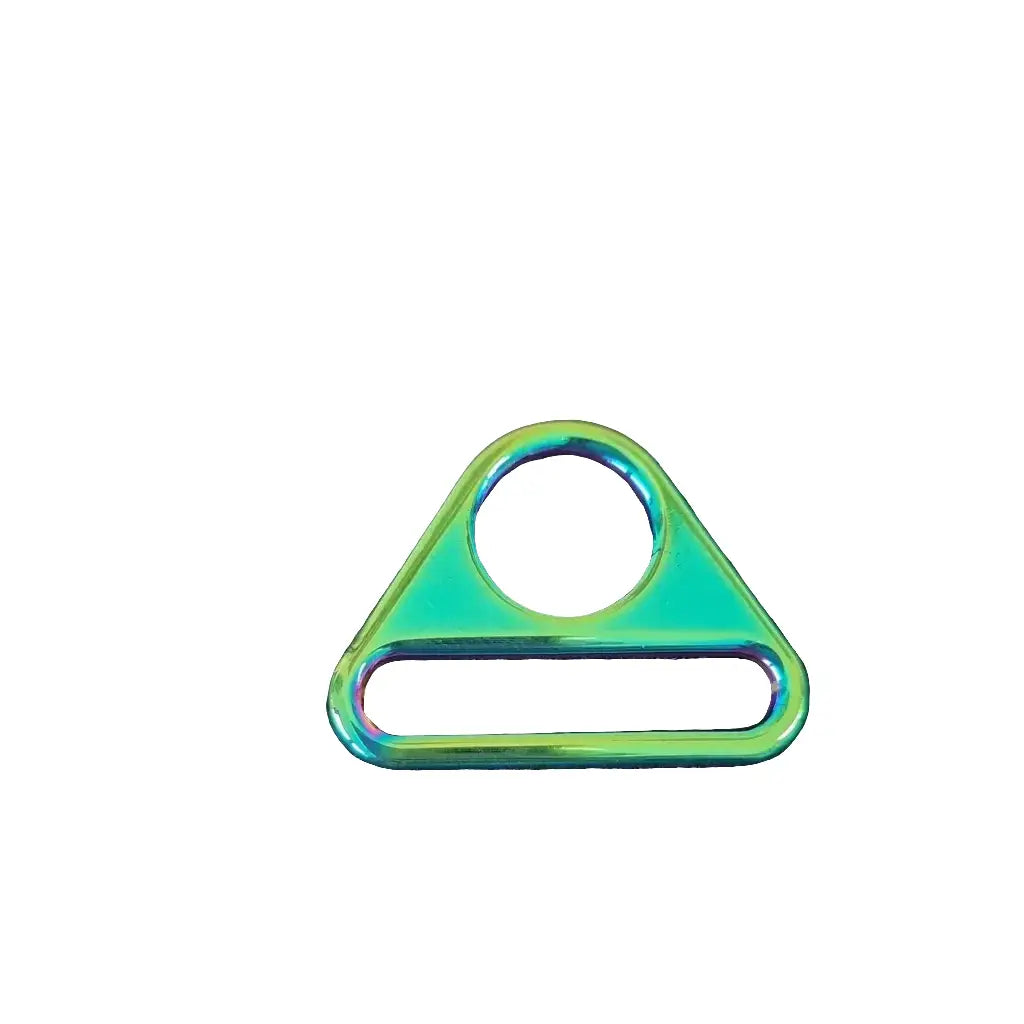 D-Ring mit Steg für 25mm Gurtband Rainbow