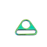 D-Ring mit Steg für 25mm Gurtband Rainbow